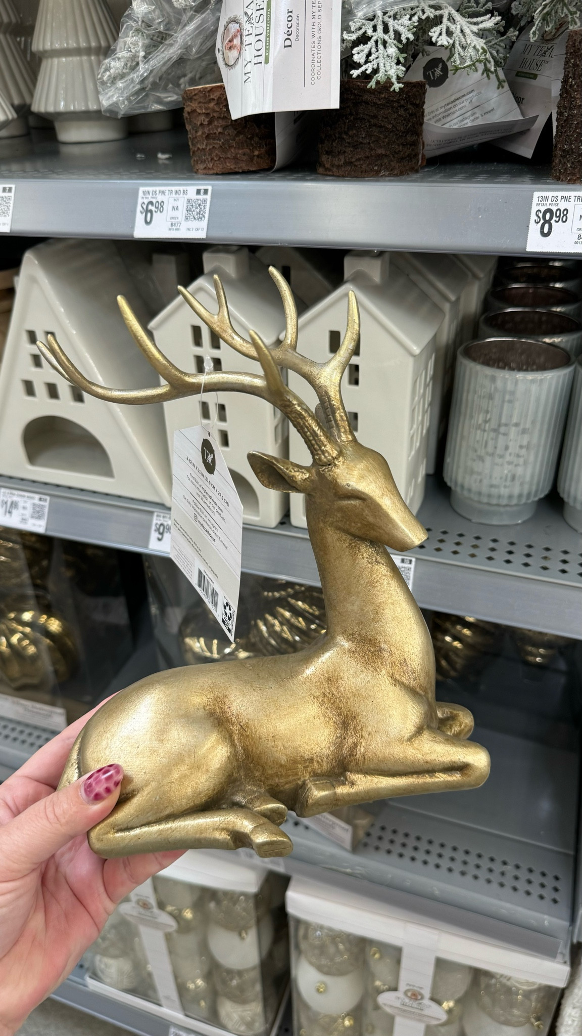 Mix gold into your holiday decor with ease! We found lots of neutral decor with a touch of GOLD ✨ 

#LTKFamily #LTKVideo #LTKSeasonal