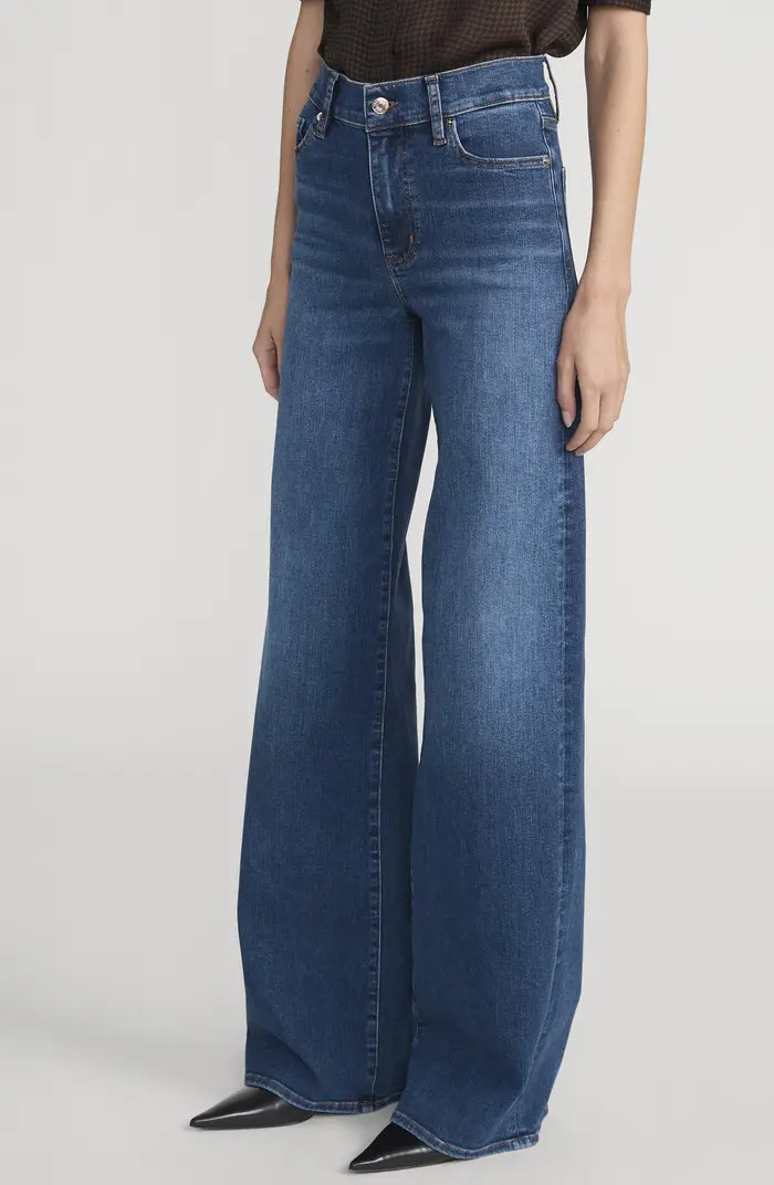 Long Le Slim Palazzo High Waist Wide Leg Jeans | Nordstrom