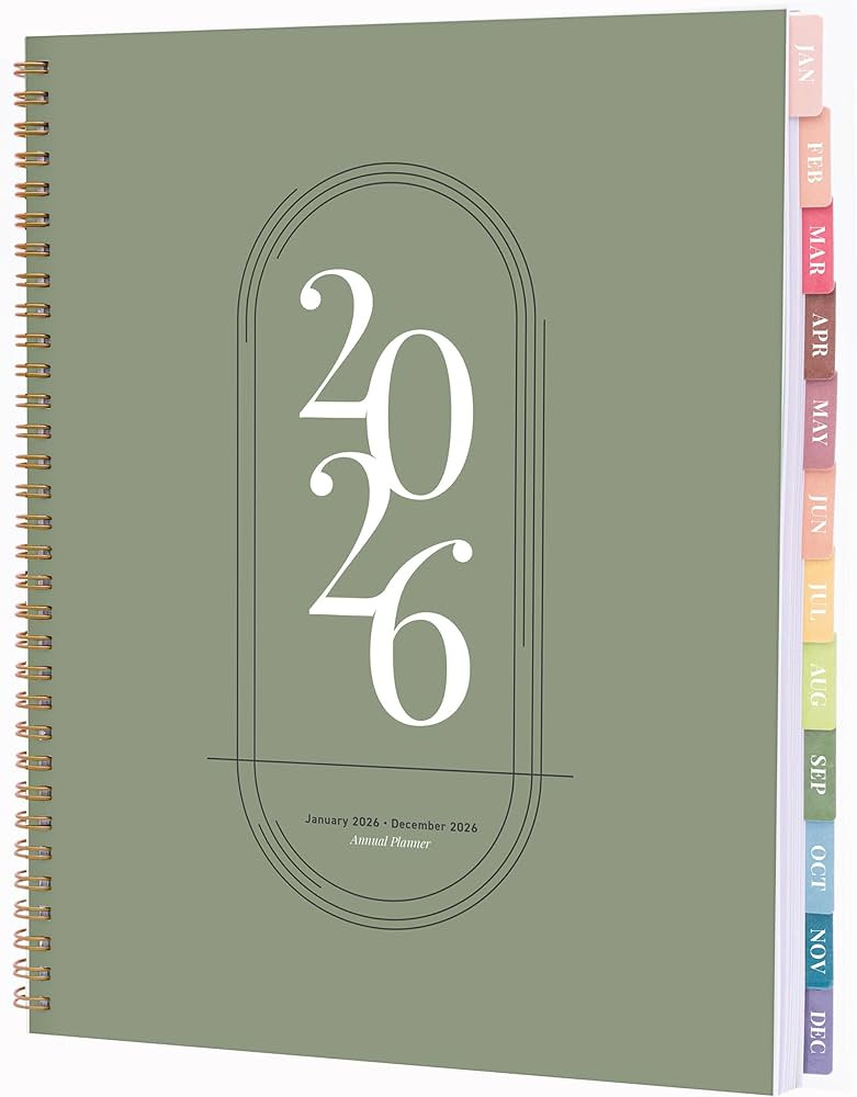 Rileys 2026 Planner, Agenda Planner With Weekly And Monthly View, Daily Agenda Book And Yearly Pl... | Amazon (US)