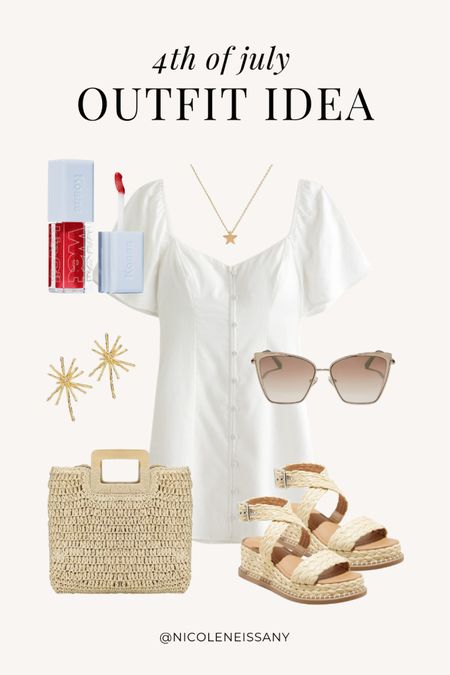 Neutral 4th of July outfit idea

// 4th of July outfits, July 4th outfit ideas, July 4th outfits, Independence Day outfit, Independence Day outfits, bbq outfit, backyard party outfit, summer outfit, vacation outfit, resort outfit, casual summer outfit, brunch outfit, summer date night outfit, white dress, mini dress, summer dress, red lip gloss, straw bag, tote bag, beach bag, rattan wedge sandals, summer sandals, gold star necklace, gold firework earrings, Revolve, Petal and Pup, Gap, Nordstrom, Revolve, Abercrombie, Amazon fashion, neutral outfit, neutral fashion, neutral style, Nicole Neissany, Neutrally Nicole, neutrallynicole.com (6/14)

#LTKFindsUnder50 #LTKShoeCrush #LTKSaleAlert #LTKSeasonal #LTKItBag #LTKHome #LTKTravel #LTKParties #LTKStyleTip #LTKFindsUnder100