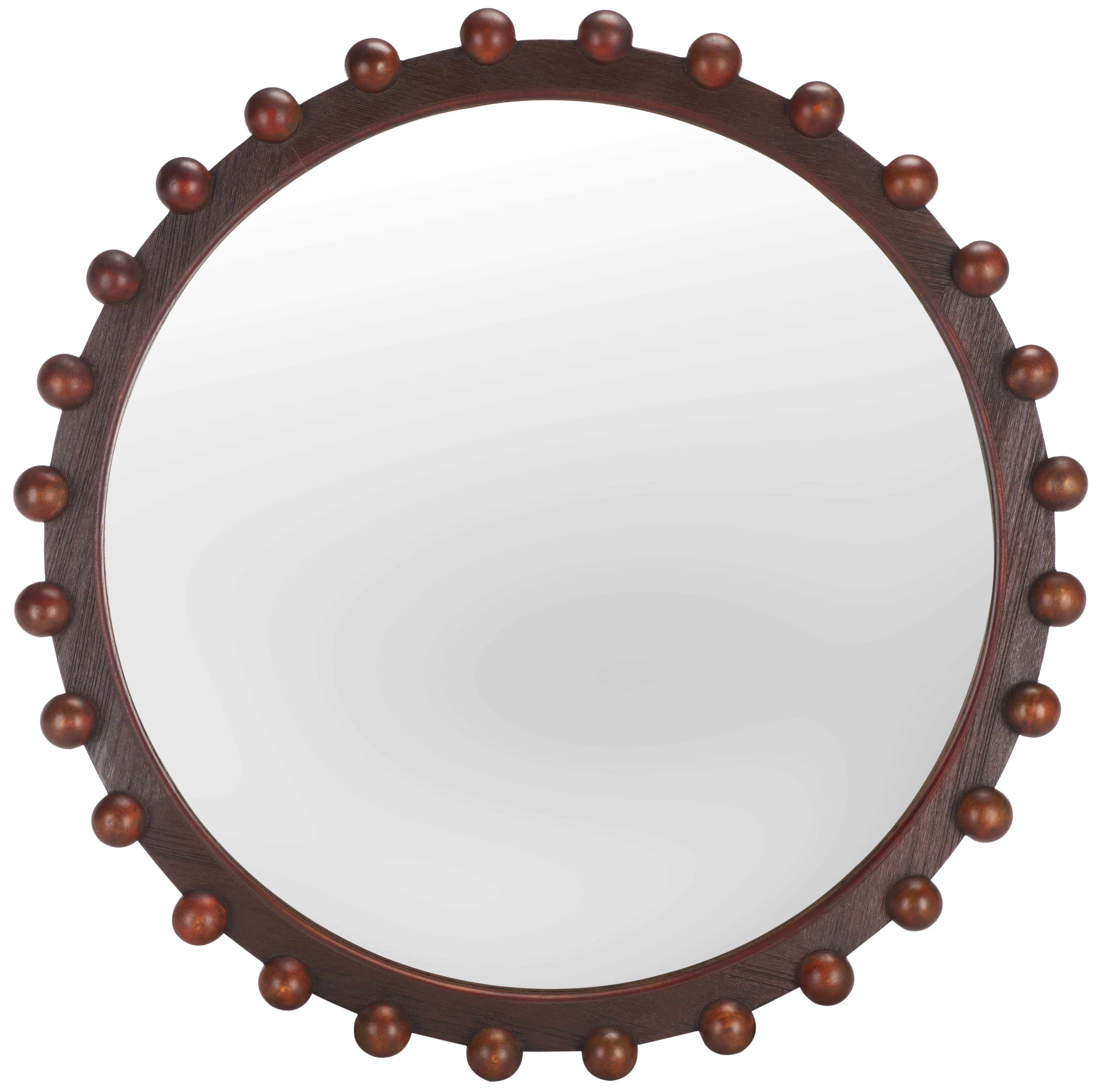 Fenisha Walnut Mirror | AllModern