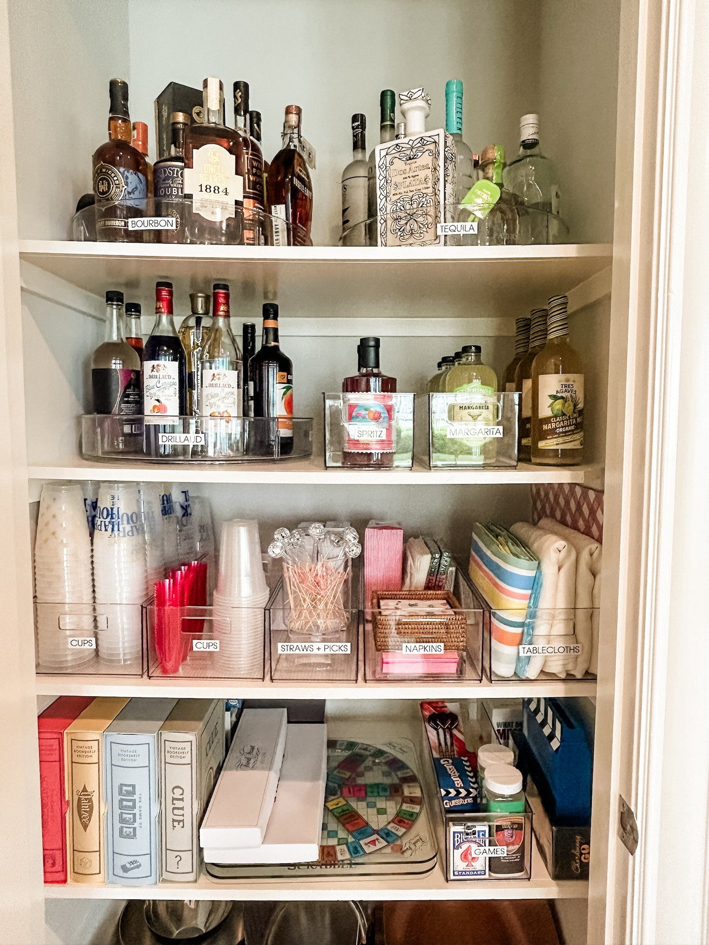 It's National Taco Day and you can't have tacos without a festive cocktail! 🍹 

We love any excuse to dust off our label maker, mix in clear bins and organize each and every space in your home…with the entertaining closet being no exception.

Even the most organized homes have spaces that need a little extra love. We are just one click away from giving yourself that gift!