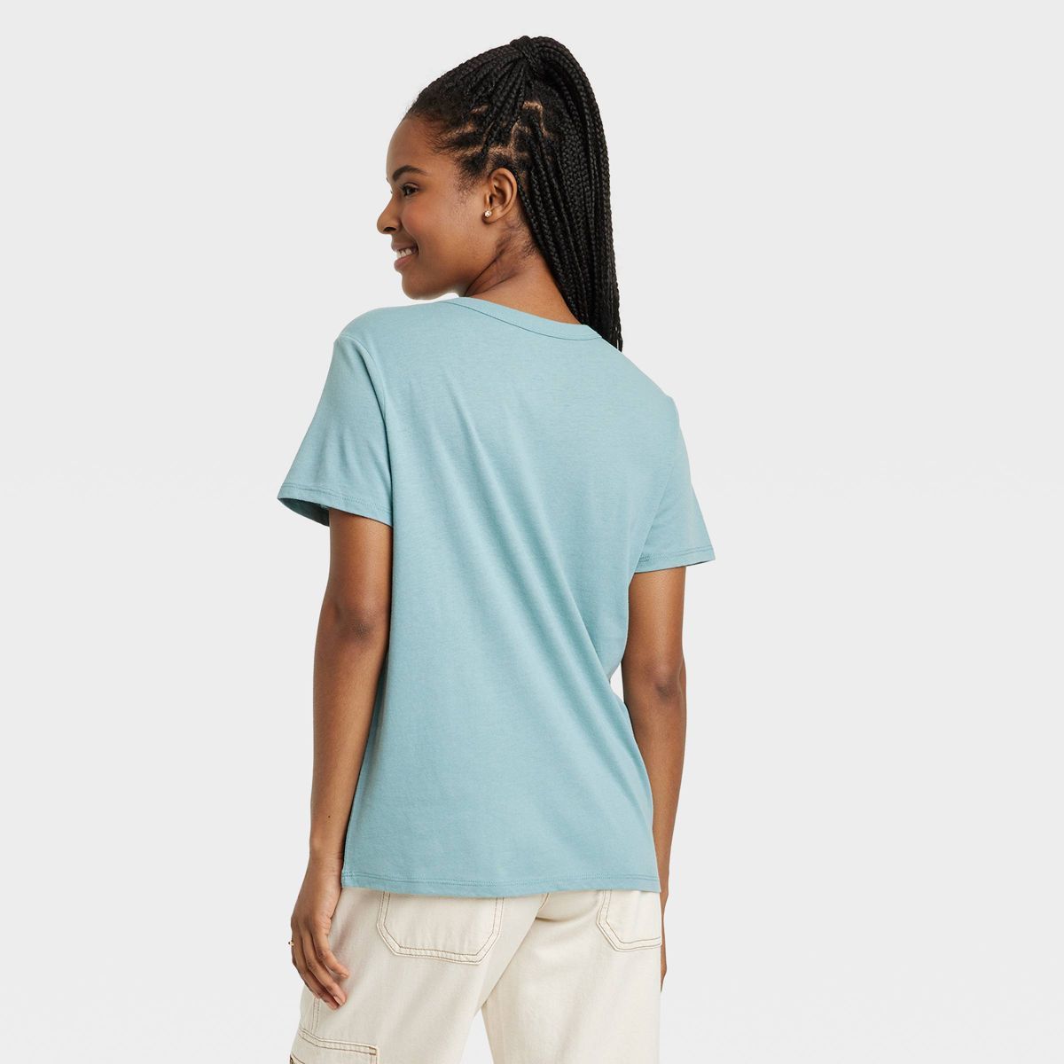 Women's Lets Get Rowdy Short Sleeve T-Shirt - Green | Target