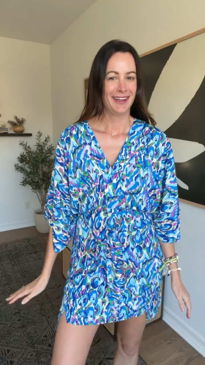 This blue Amazon dress is so cute and will be perfect for our beach trip! I love the big sleeves and the wrap that ties in front! 

#LTKgrwm #LTKTall #LTKootd