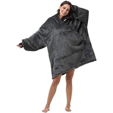 THE COMFY Original | Oversized Microfiber & Sherpa Wearable Blanket, Seen On Shark Tank, One Size... | Amazon (US)