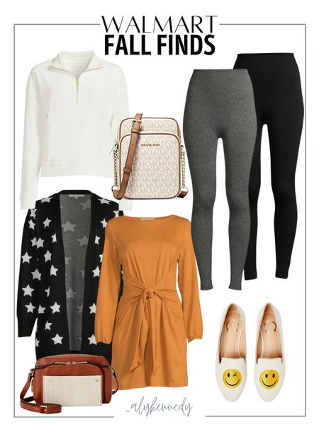 Walmart fall style, fall fashion, leggings, cardigan, fall dress, half zip

#LTKSeasonal #LTKstyletip #LTKsalealert