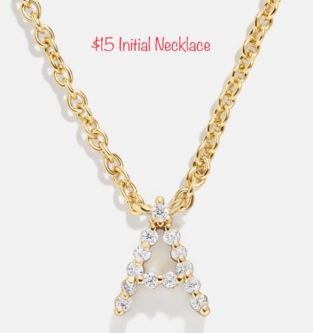 $15 Nora Cubic Zirconia Initial Necklace from Baublebar. Makes great gift for stocking stuffer. 




Gifts for her/ gifts for young girls/ jewelry  gifts/ 

#LTKbeauty #LTKHoliday #LTKGiftGuide