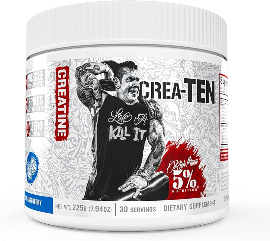 5% Nutrition CreaTEN Creatine Complex + Accelerators | Flavored Creatine Powder for Muscle Gain |... | Amazon (US)