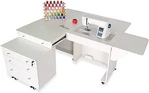 Arrow K8811 Kangaroo Sewing Cabinet for Sturdy Sewing, Cutting, Quilting, and Crafting with Joey ... | Amazon (US)
