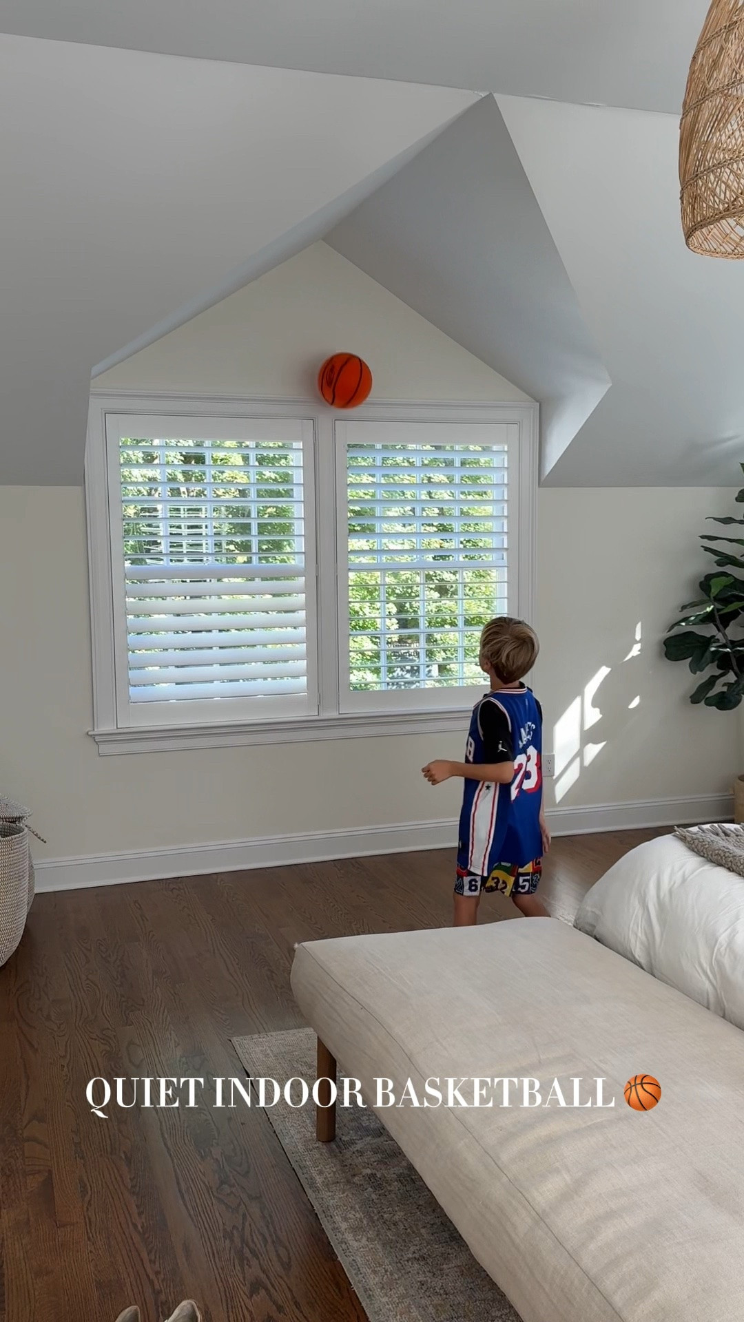 Logan shoots hoops, dribbles, bounces a ball all day long. I could kiss whoever invented the quiet indoor basketball! linked our indoor soccer and hand ball too

#LTKmomlife #LTKKids #LTKHome
