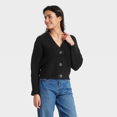 Women's Cozy Knit Button-Down Cardigan - Universal Thread™ | Target