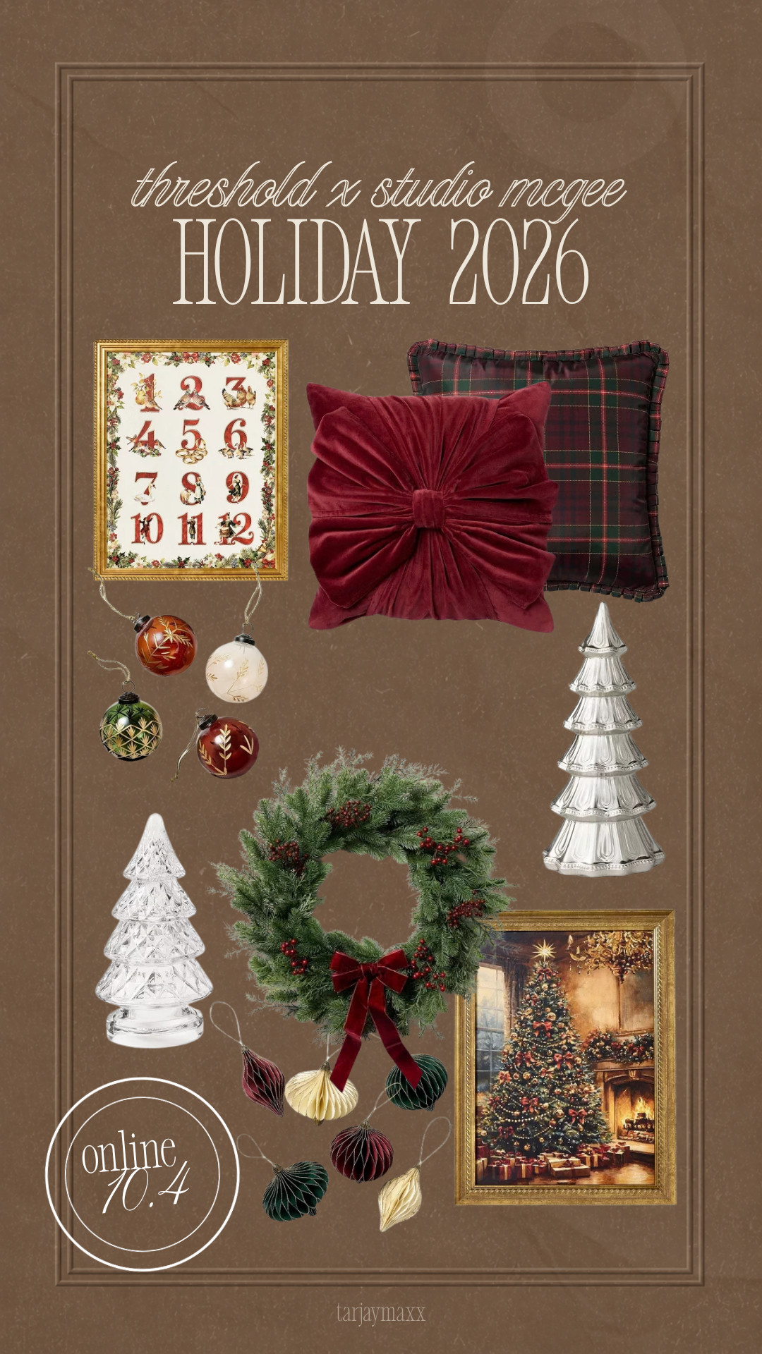 The new Threshold designed with Studio McGee holiday collection launches at Target on October 4th! 🎄 Think warm neutrals, cozy textures, timeless Christmas decor, and elevated pieces that look way more expensive than they are. This collection always has pieces that go FAST, so save your favorites now and be ready to shop on 10/4! 

 #LTKSeasonal #LTKHome