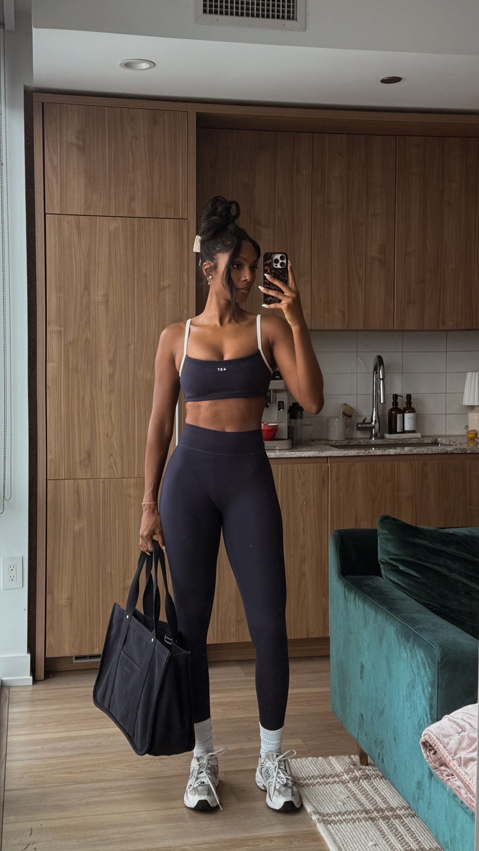 Crushin gym goals in style! Wearing size S in top & bottoms. 

#LTKootd #LTKTall #LTKfitnessgoals