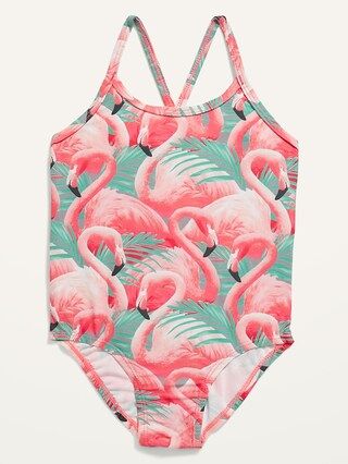 Printed One-Piece Swimsuit for Toddler Girls | Old Navy (US)