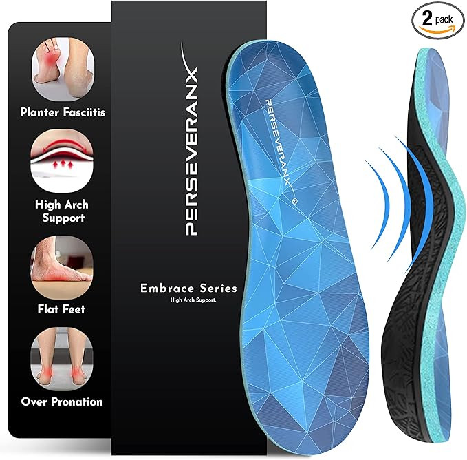NASA Grade Plantar Fasciitis Insoles – High Arch Support Insoles Men Women - Shoe Insoles for P... | Amazon (US)