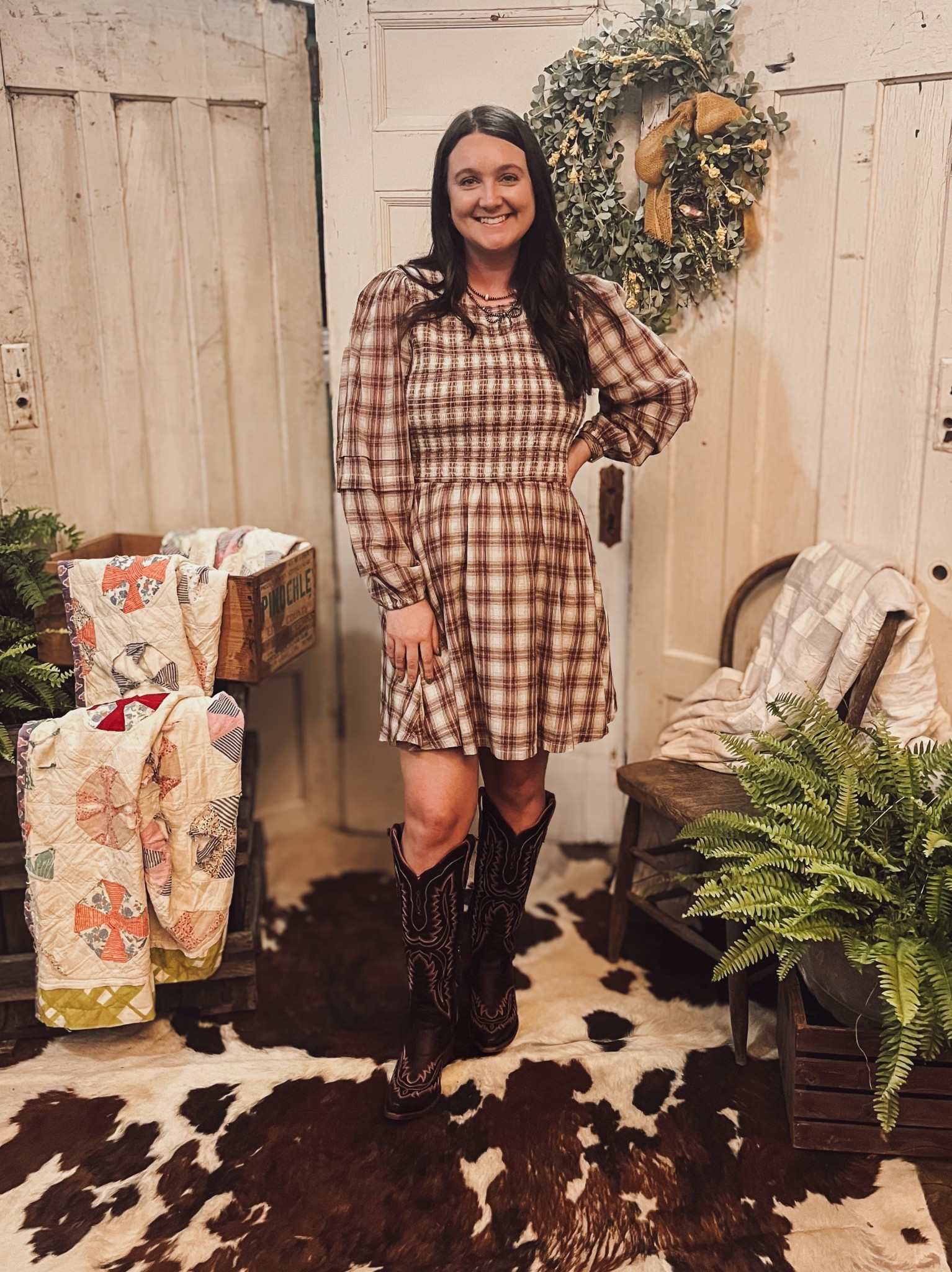 Western Outfit • Cowboy Boots 

#LTKdayinmylife #LTKFestival #LTKootd