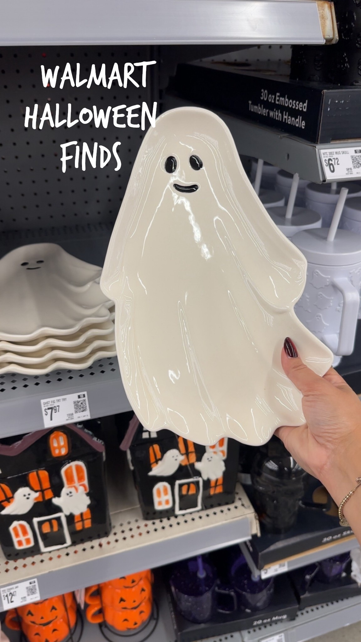 Way to Celebrate Halloween Ghost Figural Treat Tray

#LTKHome #LTKFallSale #LTKSeasonal