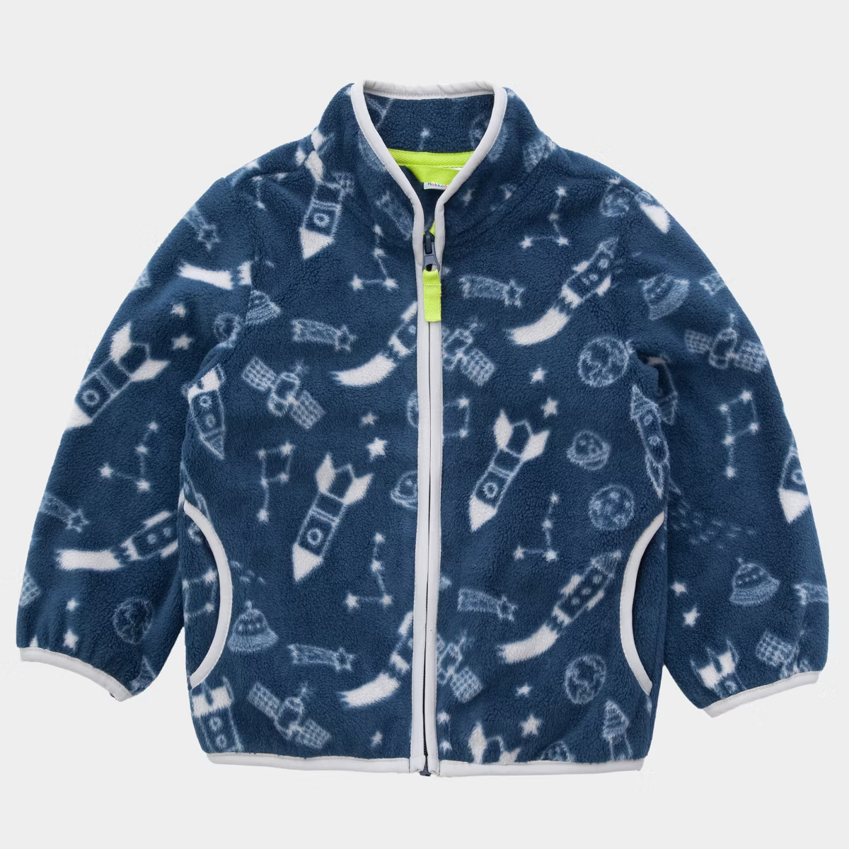 Rokka&Rolla Toddler Boys' Fleece Spring Jacket Fall Windbreaker-Navy Rocket, size 2T | Target