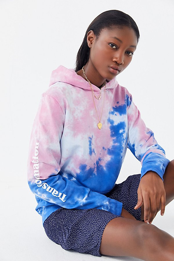 Transformation Tie-Dye Hoodie Sweatshirt - Assorted S at Urban Outfitters | Urban Outfitters (US and RoW)