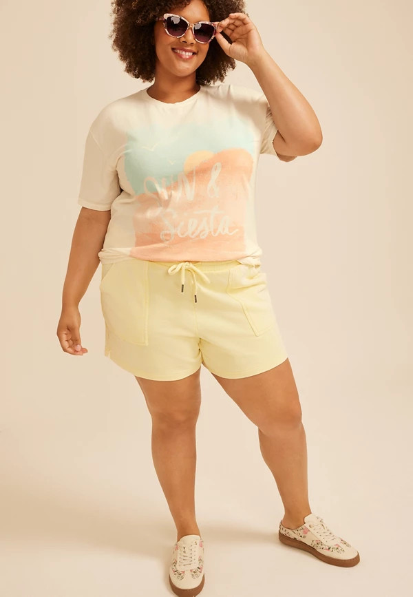 Plus Size Sun And Siesta Classic Fit Graphic Tee | Maurices