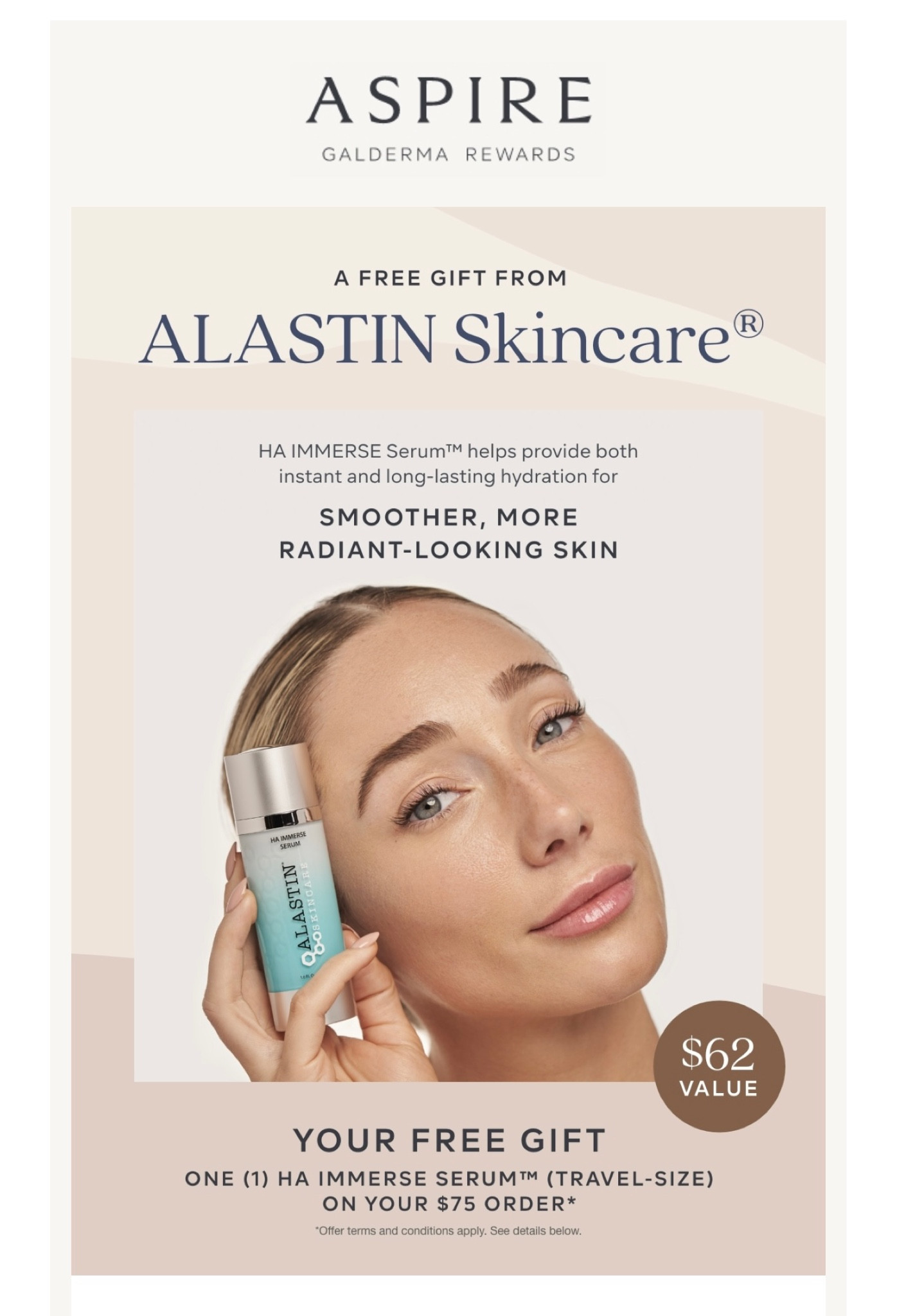 Spend $75 on Alastin skincare products and get a free HA Immerse Serum! Use code HYDRATE. A $62 value. Best hyaluronic acid

#LTKbeauty #LTKsalealert