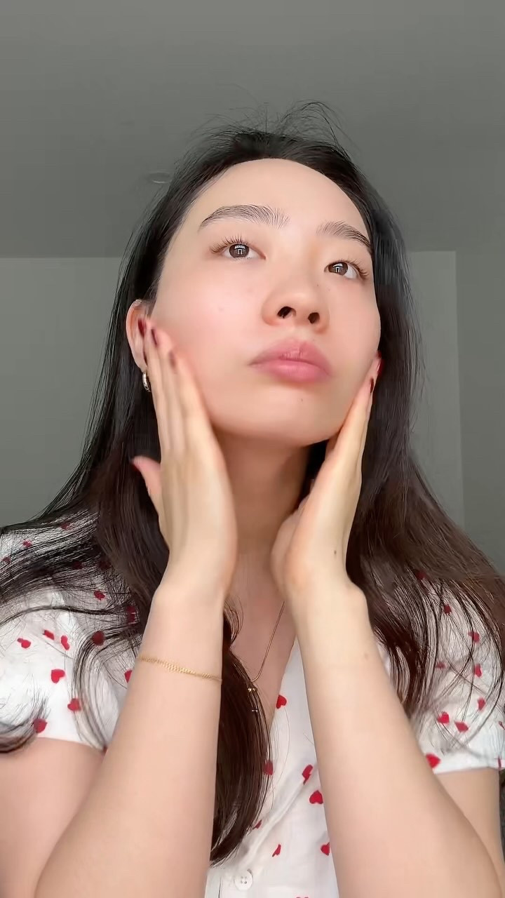 Woke up feeling sick but the skincare takes precedence #skincare #morningroutine