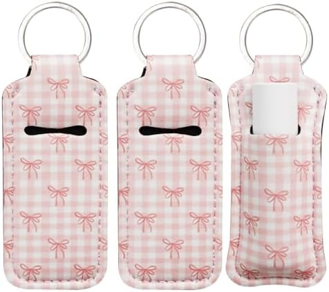 Cute Chapstick Holder Keychain for Women – Lip Balm & Lip Gloss Holder Keychain Accessories Gif... | Amazon (US)