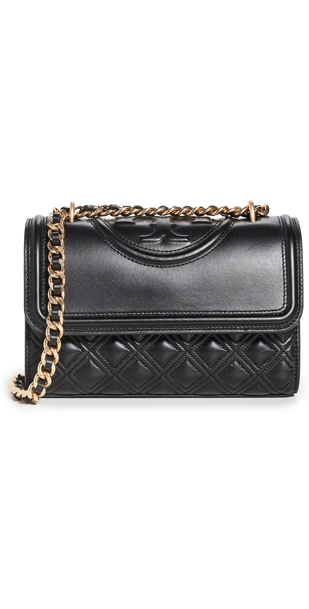 Tory Burch Small Fleming Convetible Shoulder Bag Black One Size | Shopbop