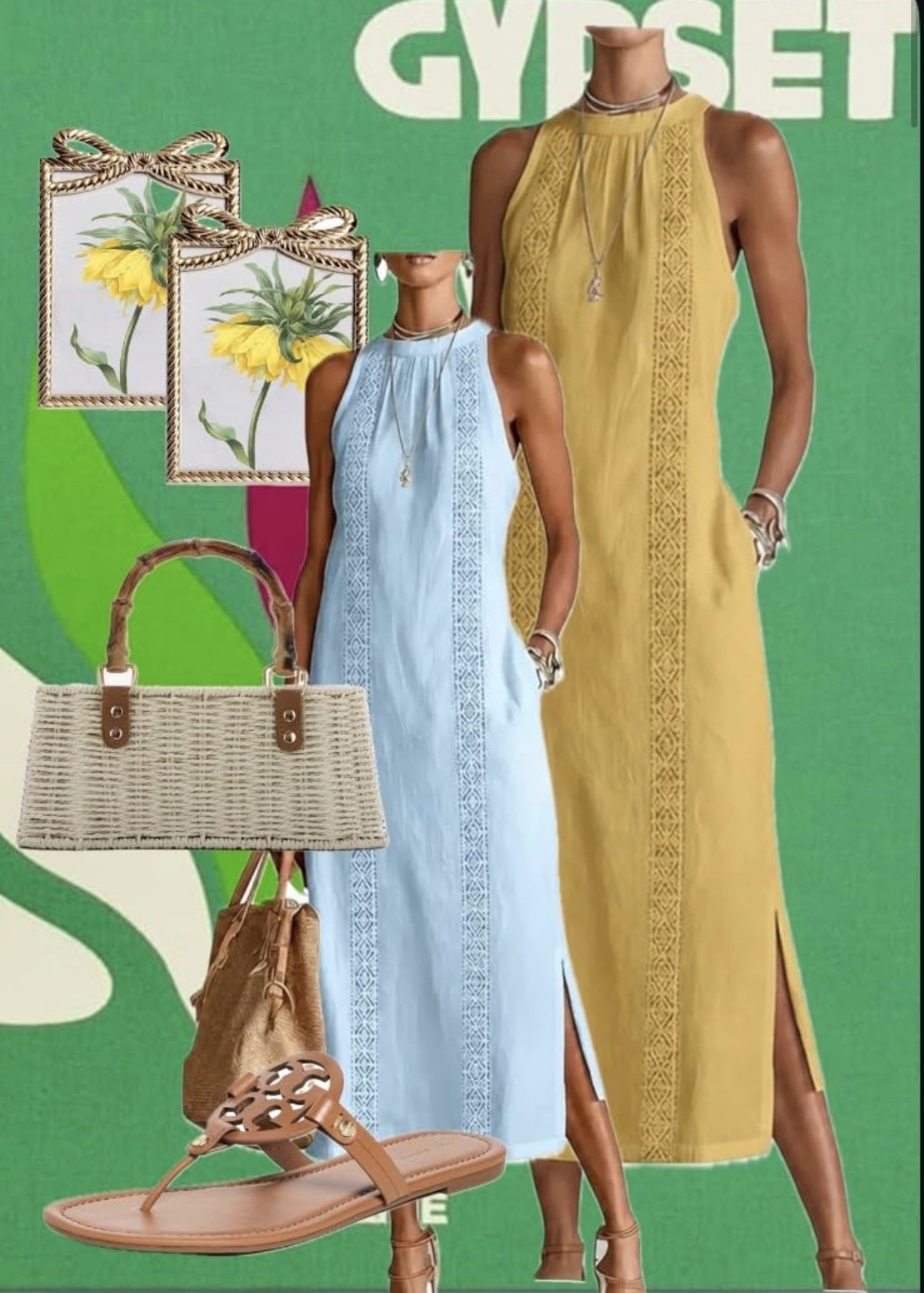Look fab this summer with these cute dresses and chic accessories! #SummerStyle #AmazonFinds