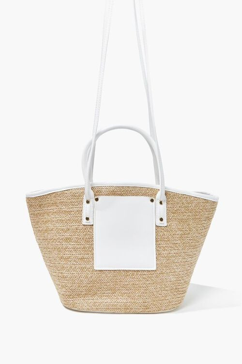 Basketwoven Tote Bag | Forever 21 (US)