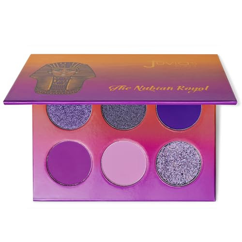 Juvia's Place The Nubian Royale - Royal Purple and Lilac, Shades of 6, Eyeshadow Palette, Professional Eye Makeup, Pigmented Eyeshadow Palette, Makeup Palette for Eye Color & Shine | Amazon (US)