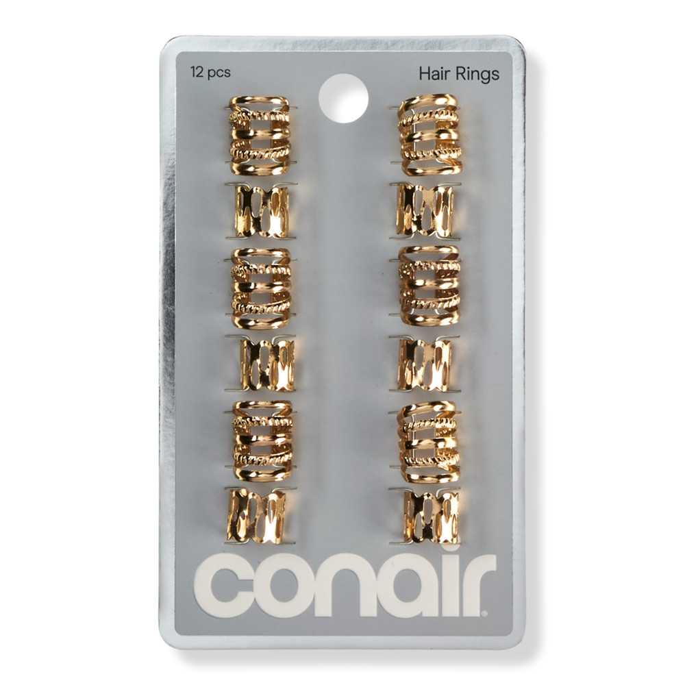 Conair Accessories Metal Braid Cuffs - Gold | Ulta
