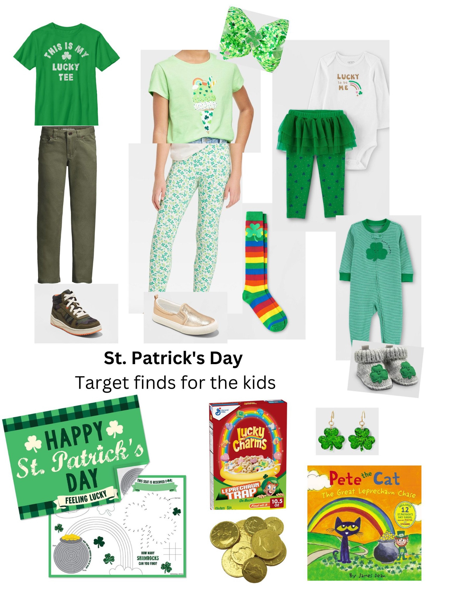 🍀 🌈 ✨ Target finds for the kids! 

#LTKSeasonal #LTKkids