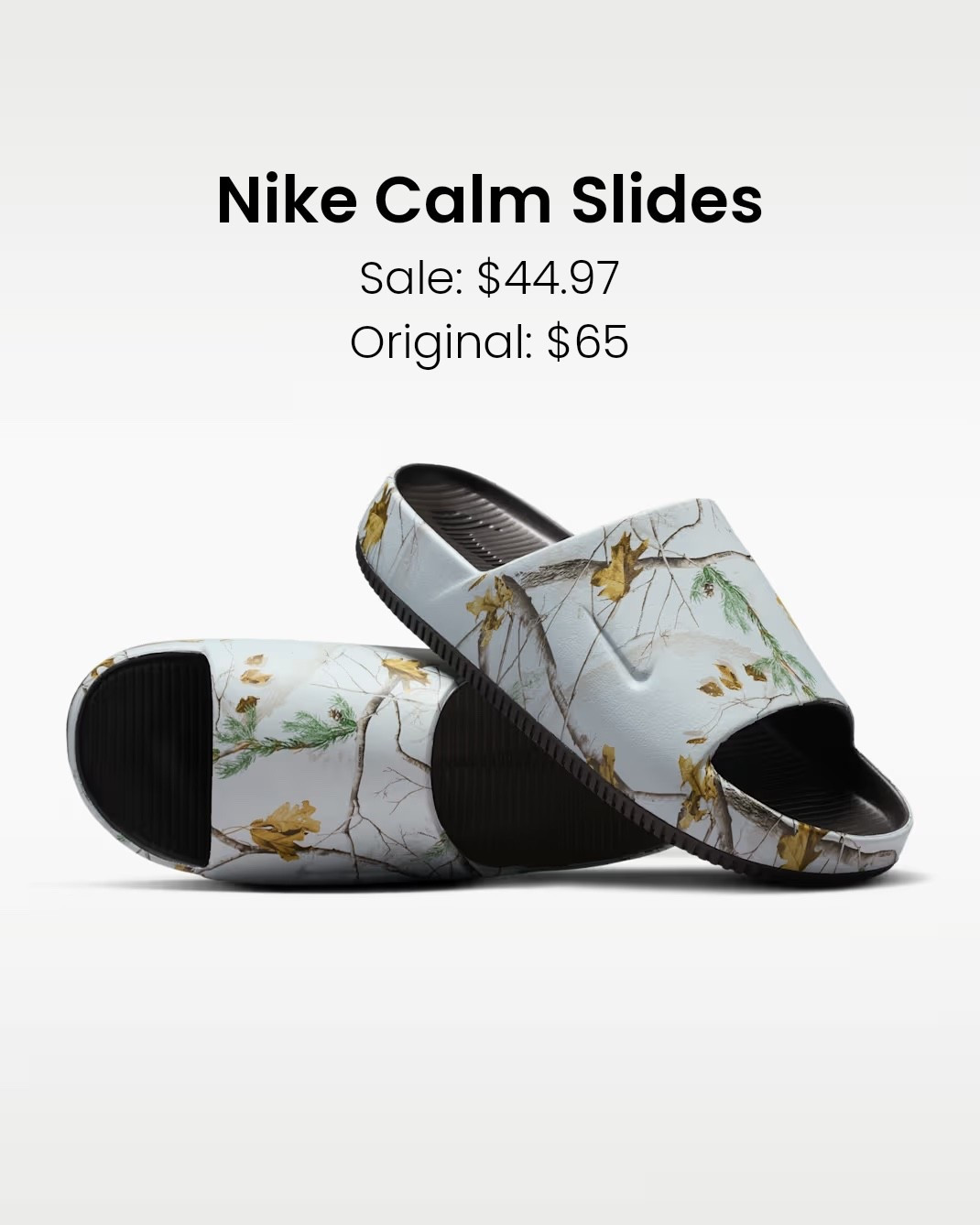 Men’s Nike Calm slides on sale! Perfect for practices/games to slip on and spring break (pool and beach)  - tween boys - teen boys

#LTKSpringSale #LTKSaleAlert #LTKMens