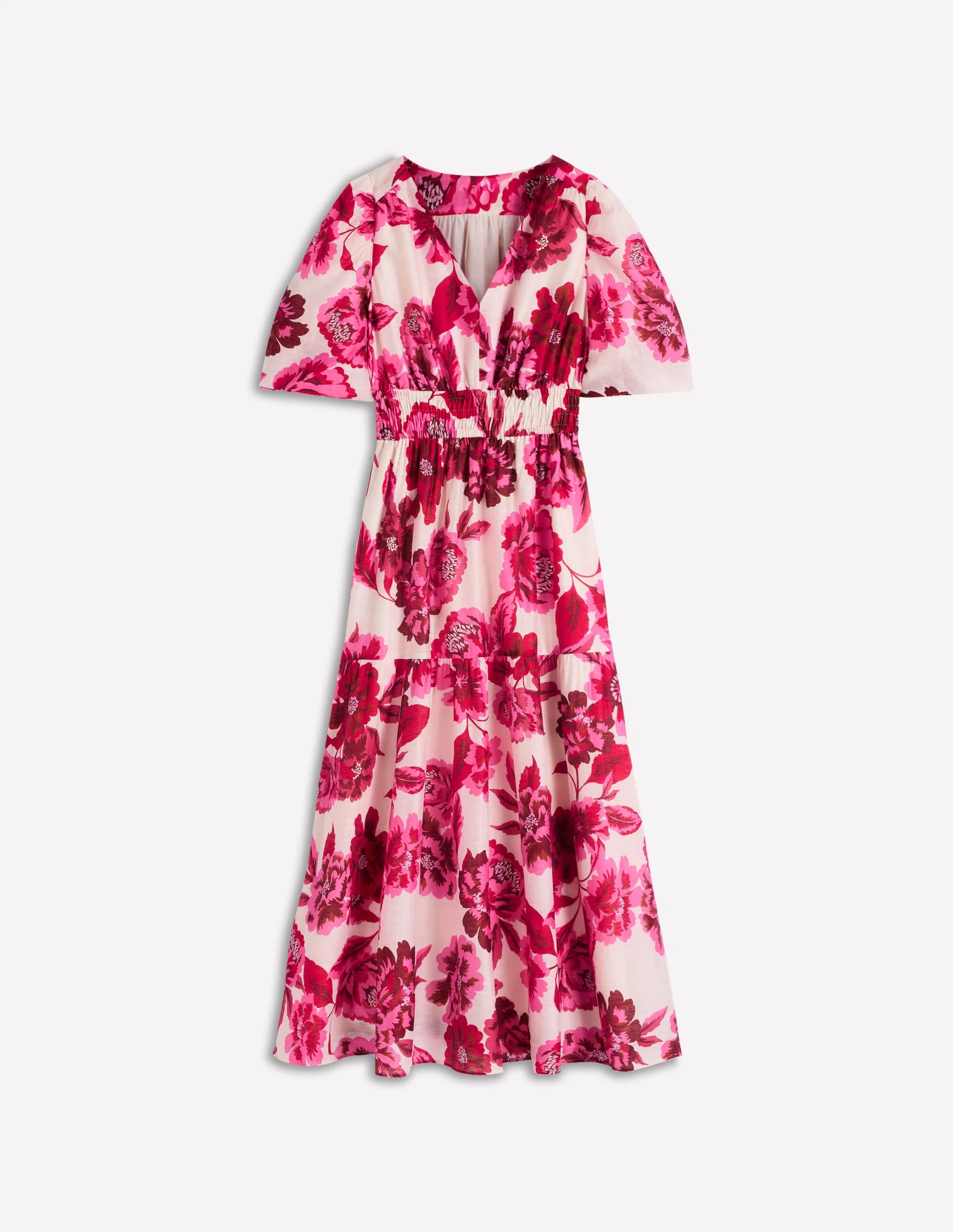 Irene Occasion Dress-Pink Opulent Blossom | Boden (US)