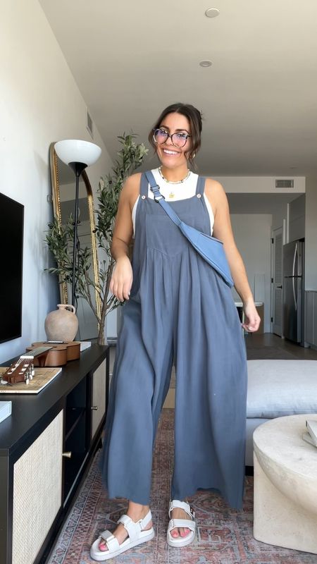 These oversized overalls are my absolute favorite for spring + summer! Can truly wear them for every season. Love wearing them dressier with little ballet flats, or more casual with sandals or sneakers. True to size, all M! 

#LTKSeasonal #LTKVideo #LTKfindsunder50