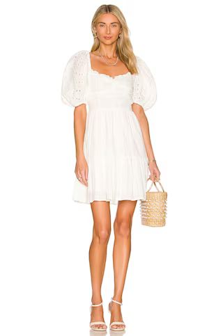 HEARTLOOM Cella Dress in Eggshell from Revolve.com | Revolve Clothing (Global)