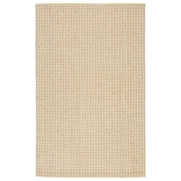 Bauer Natural Solid Color Wool and Sisal Blend Area Rug - Beige/Ivory - 10'X14' | Bed Bath & Beyond