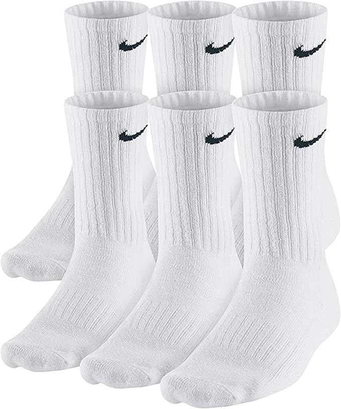 Nike Performance Cushion Crew Socks with Band (6 Pairs) | Amazon (US)