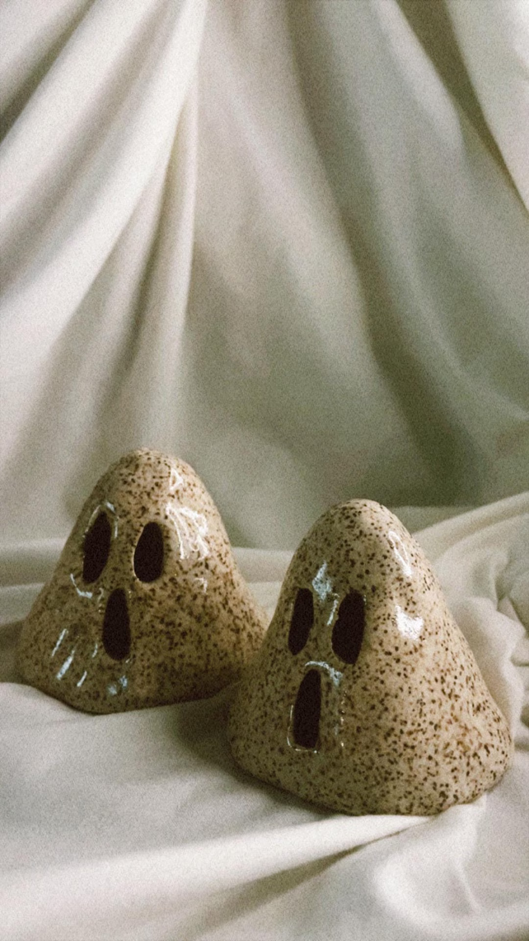 Ghosts Set Tea Lights, Incense Burner Set, Aesthetic Pottery, Handmade, Ceramics, Halloween Decor... | Etsy (US)