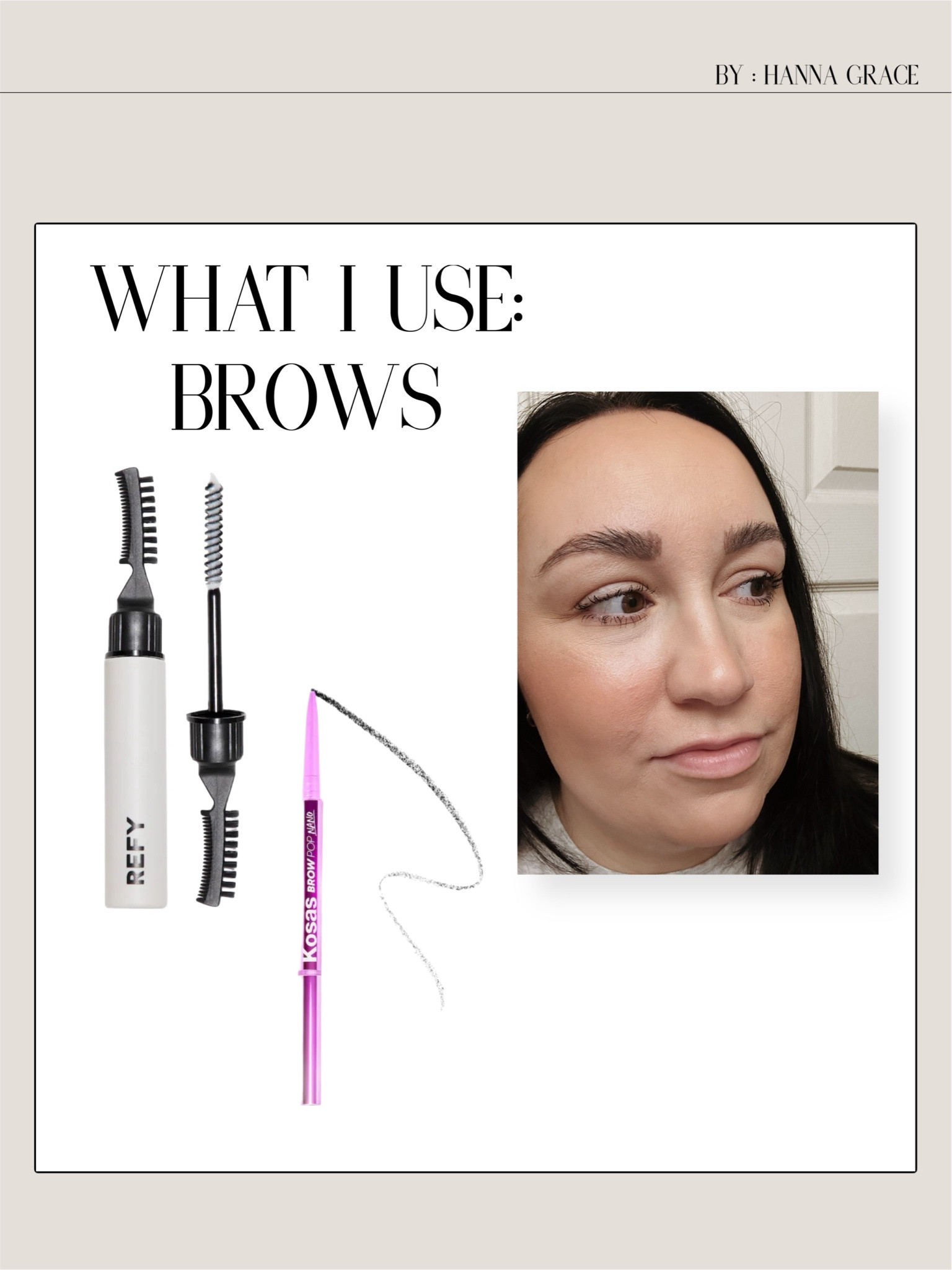 Brow products that I am using and loving for that laminated full look 

#LTKfindsunder50 #LTKbeauty