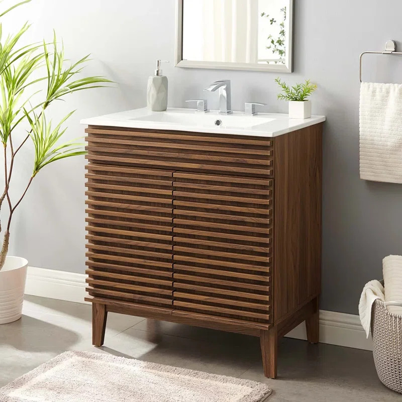 Render 30" Bathroom Vanity Cabinet | Wayfair North America