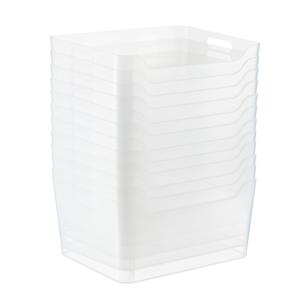 Plastic Storage Bins with Handles | The Container Store