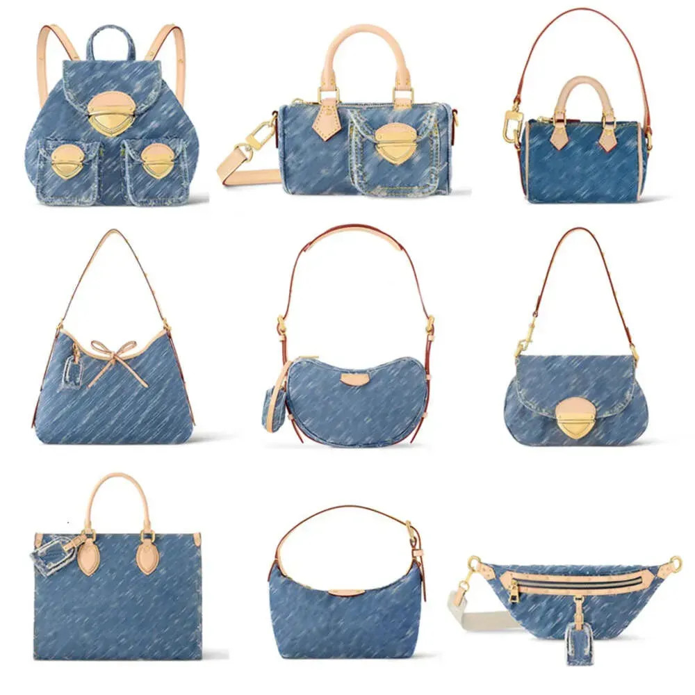 2024 New denim designer bag sac luxe shoulder bag tote bag crossbody bag handle bag shopping bag ... | DHGate