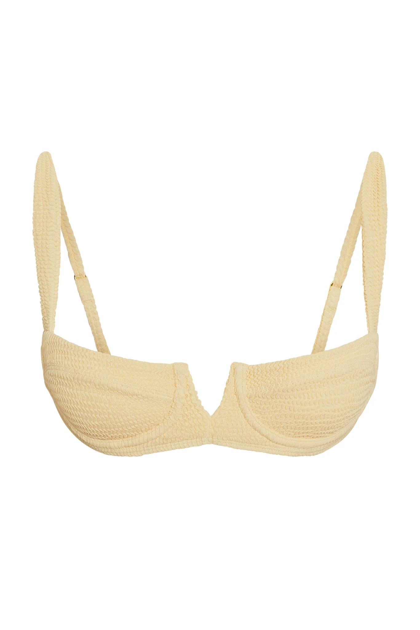 Clovelly Top - Raffia Crinkle | Monday Swimwear