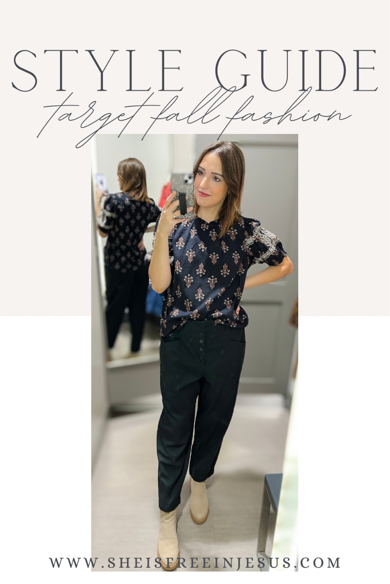 Target fall fashion
Workwear / black outfit
Short sleeve embroidered blouse - TTS, S
Mid-rise tapered fit pants - SIZE DOWN
Chelsea boots - TTS

#LTKstyletip #LTKSeasonal #LTKfindsunder50