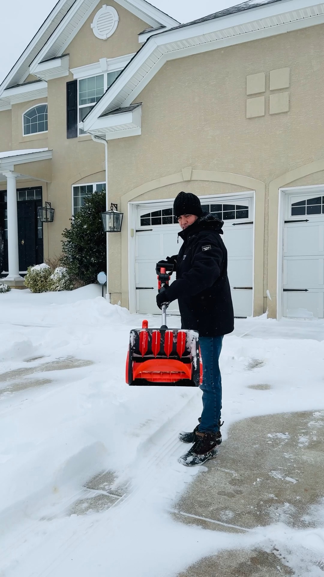 Why is no one talking about how powerful this tiny snow blower is?! ❄️💨
Easy to use, no cords, no gas, no stress.

Another incredible feature I love about my battery operated snow blower is that the louvers can be adjusted to throw snow straight on as well as left or right! 

The battery lasted to complete the front porch, walkways and entire driveway which was amazing! I’m obsessed!

This battery-operated snow blower understood the winter snow storm assignment like a champ!!! 🙌

Are you inspired?! 

Cordless snow blower 
Amazon must haves 

#LTKvlog #LTKSeasonal #LTKHome