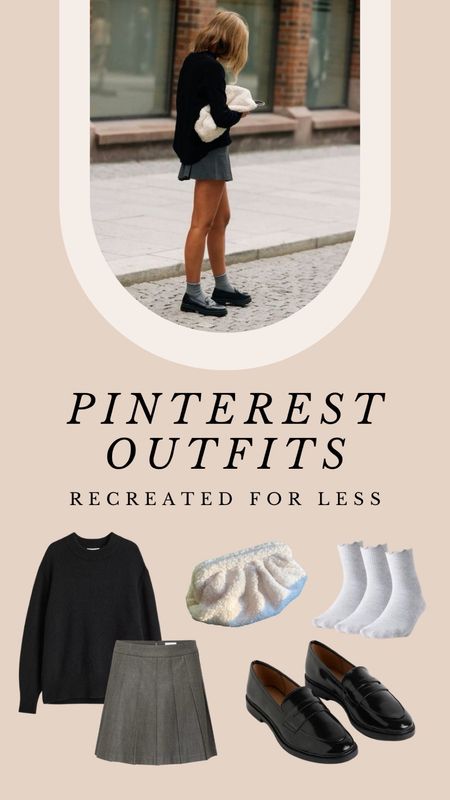Recreating Pinterest outfits for less, so you don’t have to! Here’s how to recreate this perfect fall/winter outfit with items from your favourite budget-friendly stores  

#LTKstyletip