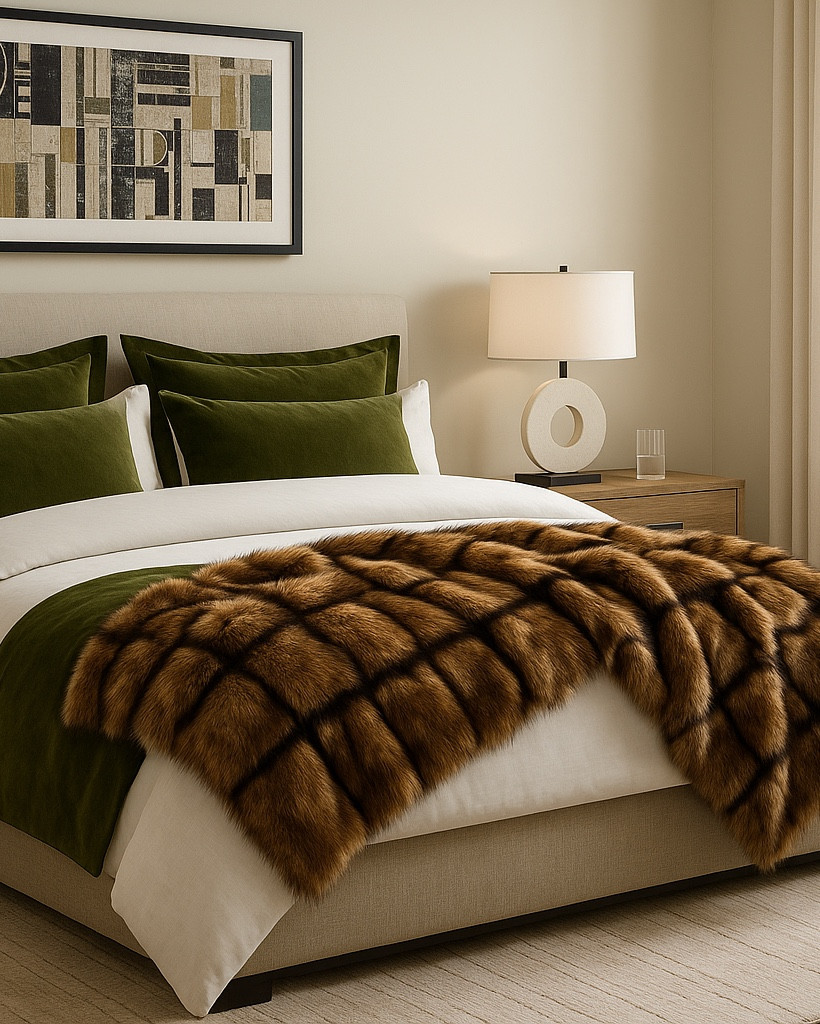 Wrap yourself in cozy luxury 🌿✨ This deep green bedding set layered with creamy neutrals brings warmth, elegance, and comfort to any bedroom. Perfect for slow mornings, peaceful nights, and everything in between. 

#CozyLuxury #BedroomInspo #GreenBedding #NeutralTones #HomeStyle #InteriorDreams

#LTKStyleTip #LTKHome #LTKSummerEdit