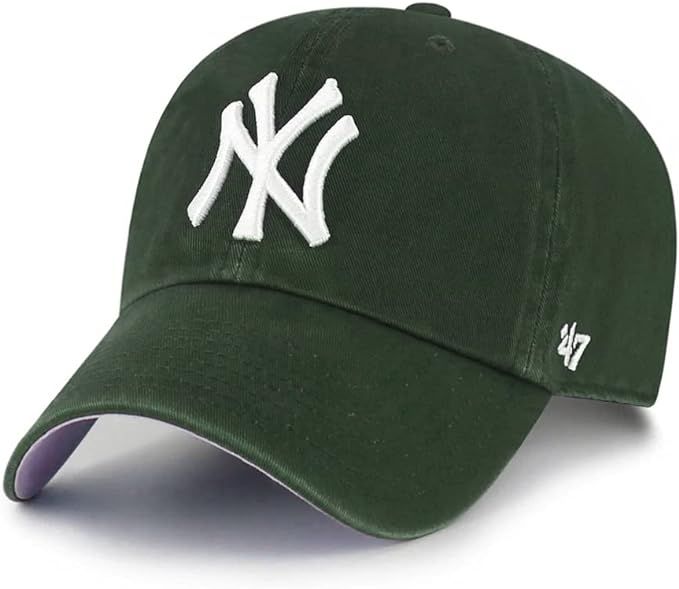 '47 MLB New York Yankees Ball Park Clean Up Adjustable Hat, Adult One Size Fits All (New York Yan... | Amazon (US)
